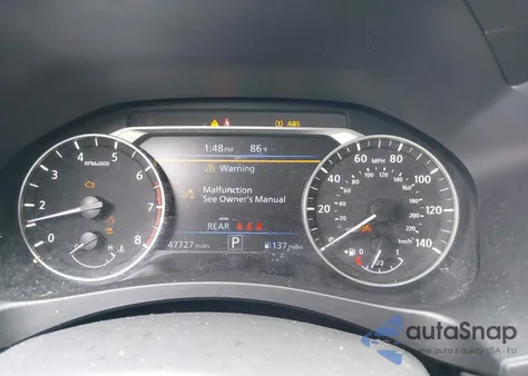 2025 Nissan Altima Sv Fwd z USA, uszkodzony, nr VIN 1N4BL4DV9SN314092